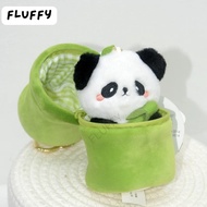 Cute Bamboo Panda Keychain Fluffy Soft Toy Christmas Birthday Valentine Gift Anak Patung