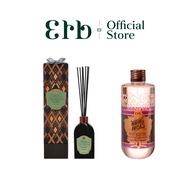 [เซ็ตสุดคุ้ม] ERB Scent & Skin Set - Sea Bliss Reed Diffuser 100ml. +  Wine & Roses Body Oil 230 ml.