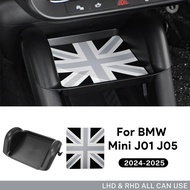 สำหรับรถมินิคูเปอร์ J01รถ EV ACEMAN J05 2024 2025คอนโซลกลางกล่องเก็บของเป็นชั้นถาดสำหรับอุปกรณ์ตกแต่