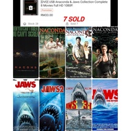 [USB] [8 Movies] Anaconda & Jaws Collection Bluray FULL HD 1080P NO DVD SERIES MOVIE