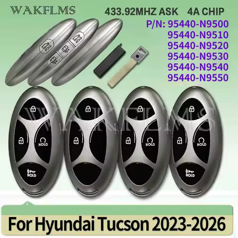 TQ8-FOB-4F61M43 For Hyundai Tucson 2023 2024 2025 2026 Smart Key 4A Chip 434MHz 95440-N9530 95440-N9