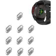 10 Pack Charger Port Protector for Garmin Fenix 8 Pro Micro LED,BOVUGAC TPU Dust Plug Anti-dust Plug