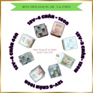 Flashing relay, 4-pin, 5-pin turn signal relay, 12-volt, 24-volt power source