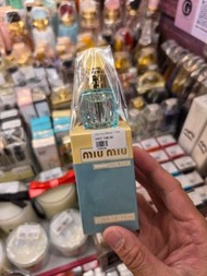 Miu Miu春日花園淡香精藍色之水L'Eau Bleue EDP 7.5ml迷你Q版香水全新現貨正品保證大熱款式鈴蘭茉莉花香持久小眾不撞香氣推薦必買