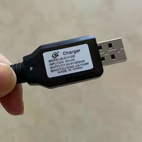 7.4V (3.7V X2) Charger SM-2P/3P SM-4P Reverse XH-3P/4P Li-ion Battery Electric RC Toys Car Boat USB 