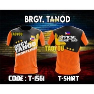 Barangay Official Full Sublimation T-shirt 3D T-Shirt Breathable Short Sleeve Tee_SX TY