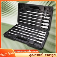 ด้ามสไลด์ 11 ตัวชุด บล็อกตัวทีคอยาว ชุดบล็อกตัว T ด้ามยาว ชุดบล็อก ลูกบล็อก ยี่ห้อ