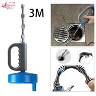 [Abbraccia] Plumbing Snake Drain Auger, Sink Auger Hair Clog Remover, Auger Power Toilet Plunger Set