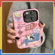 iphone Phone Case.apple xs/XR Film Case 1514 Cartoon 13 Female 12iPhone11 Two-In-One 7/8plus