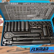 FLYMAN 24Pcs SOCKET SET 3/8 Dr