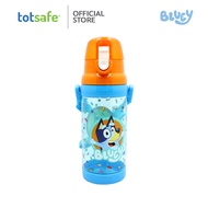 Totsafe Bluey Plastic Water Bottle with Strap 500mL (2 designs)