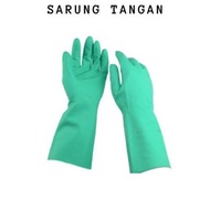 Rubberex Green Nitrile Gloves Gloves