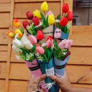 Tulip Bud Bouquet Includes 3 Flowers HTT07 Makes a Meaningful Gift
