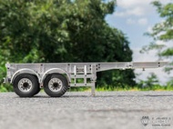 1/14卡車半掛車模型田宮馬士基20尺40尺拖車貨櫃底盤車架拖板LESU