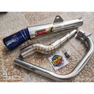 【hot sale】 DAENG SAI4 OPEN PIPE WITH SILENCER FOR TMX 125/155