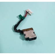 Power Pin, HP Pavilion 15-AU Power jack, DC In Cable Zin Peel Off The Device