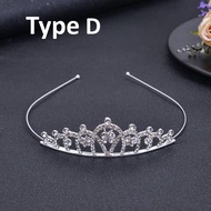 PTT Bando Wanita Crown Berlian Women Bando Anak Dengan Mutiara Aksesoris Rambut Ala Princes Murah Im