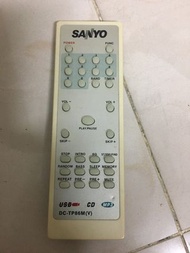 自售 SANYO DC TP86M 三洋 床頭音響 組合音響 遙控器