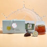 【母親節|暖身呵護】黑糖薑無咖啡因水果茶禮盒|10入(生理期必備)