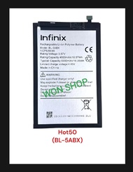 แบตเตอรี่ BL-5ABX สำหรับ Infinix Hot50 Hot50i battery Model:bl-5abx ความจุแบตเตอรี่ 5000mAh ออริจินอ