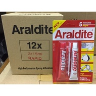 Araldite Red Clear Epoxy Glue