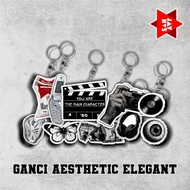 NEWEST COOL ELEGANT BLACK WHITE AESTHETIC KEYCHAIN COOL BLACK WHITE AESTHETIC KEYCHAIN LATEST