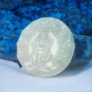 【屬牛虎本命佛】冰種翡翠虛空藏菩薩 | 天然緬甸玉翡翠A貨 |送禮