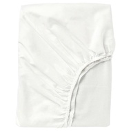 IKEA FÄRGMÅRA Fitted bedsheet white single queen king ,  cadar katil putih