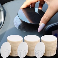 5/20Pcs Acrylic Glue Double-Sided Adhesive Tape - Round, Waterproof, Transparent - Car Interior Dash