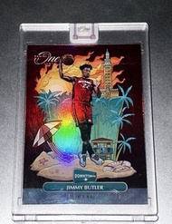原封磚 Jimmy Butler downtown SSP 原封磚 18 2020-21 Panini One and One Basketball card