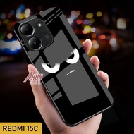 HP Redmi 15C Glass Softcase - Casing Redmi 15Chp - Case Latesthp - Redmi 15C Softcase - S160