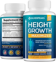 Authentic! Height Growth Maximizer | Growth Capsules Supplement to Grow Taller | SilverPeaks