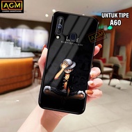HP Latest Samsung A60 Case Shiny Case - New Glossy Case Samsung A60hp [Onpic Motif] - AGM Case softc