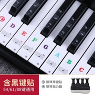 Piano Sticker Electronic Keyboard Staff Notation Notation Phonetic Symbol 88 Keys 61 Keys 54 Keys Tr