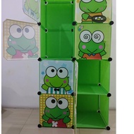 LEMARI PLASTIK 2 x 4 TERLARIS TERBARUUU !!! LEMARI PLASTIK PORTABLE PINTU MURAH Original 8 Pintu Lem