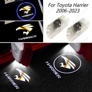 2pcs Toyota Harrier LED Car Door Welcome Light Phantom Logo Laser Projector Night Light for Crown Pr