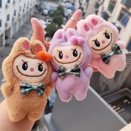 Cartoon Plush Keychain Cute Cotton Doll Backpack Keychain Pendant Accessories Plush Toy Small Gift