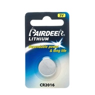 PAIRDEER Lithium Cell Battery CR2016