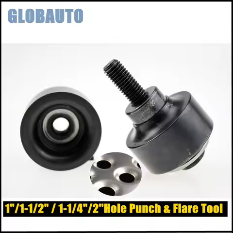 GLOBAUTO Performance Punch/Flare Tool Hole Punch & Flare Swage Dimple die Sheet Metal Different Size