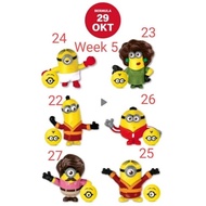 💥Ready Stock💥 Week 5  29 Oct McDonald's Happy Meal Minions The Rise Of Gru  Oct 20