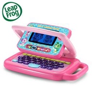 娃娃國【美國 LeapFrog】跳跳蛙 全英幼兒玩具系列-翻轉小筆電(粉)＊可觸控式螢幕.手把方便攜帶