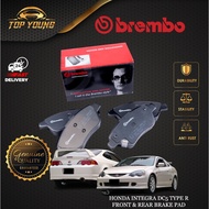 BREMBO HONDA INTEGRA DC5 TYPE R FRONT OR REAR BRAKE PAD 100% ORIGINAL