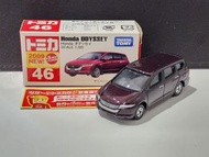 【米舖TOY】 9成新 TAKARA TOMY TOMICA #46 Honda Odyssey RB3 本田 MPV 新車貼 紫色 車仔