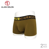 ALAIN DELON Extra Size Men Underwear Bamboo Spandex Trunk (2 Pcs) AD72140