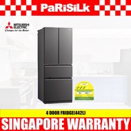 MITSUBISHI MR-LX55EY-GDS-P 4 DOOR FRIDGE(442L)(Energy Efficiency Class 3)