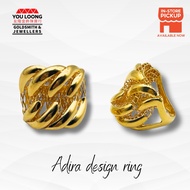 Youloong Cincin design Adira trending/new arrival EMAS916