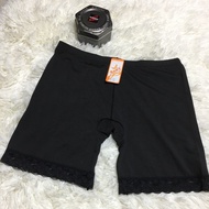 Panty Lining Fabric 617 Soft Lace Trim F/2XL/3XL/5XL. Black/ Texture