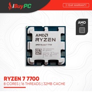 AMD Ryzen 7 7700 Processor | 8 Cores, 16 Threads | AM5 (Tray Unit)