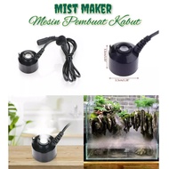 IDEKU  - Alat Pembuat Kabut Mesin Asap Akuarium Mistmaker Humidifier Mist Maker / Mesin Kabut Uap Ai