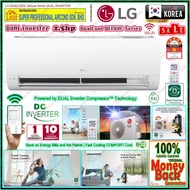 NUR E-Rebate RM200  LG Dual Inverter Air Conditioner S3-Q24KLP3A 2.5hp DUALCOOL Deluxe Air Condition